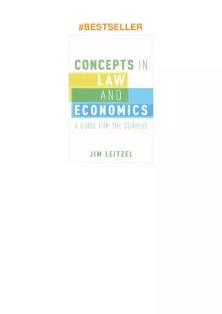 ❤️(download)⚡️ Concepts in Law and Economics: A Guide for the Curious