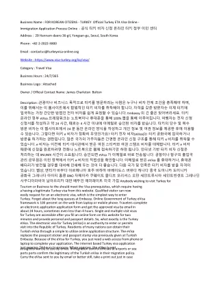 FOR KOREAN CITIZENS - TURKEY  Official Turkey ETA Visa Online - Immigration Appl