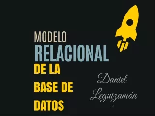 modelo relacional de la base de datos