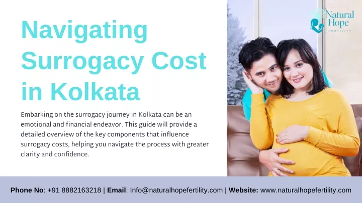 navigating surrogacy cost in kolkata