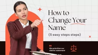 How to Change Your Name