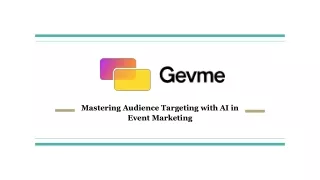 Mastering Audience Targeting with AI in Event Marketing