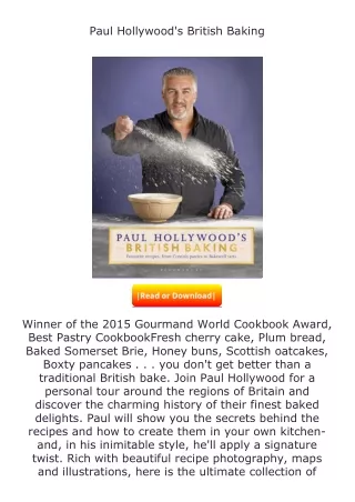 Download⚡ Paul Hollywood's British Baking