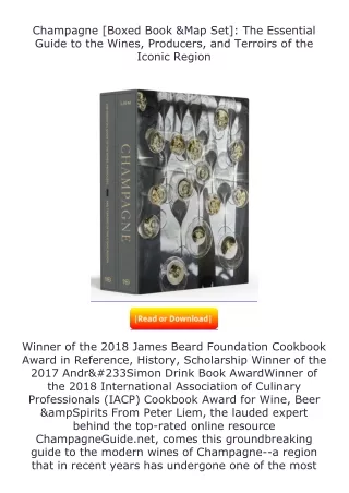download⚡️ free (✔️pdf✔️) Champagne [Boxed Book & Map Set]: The Essential G