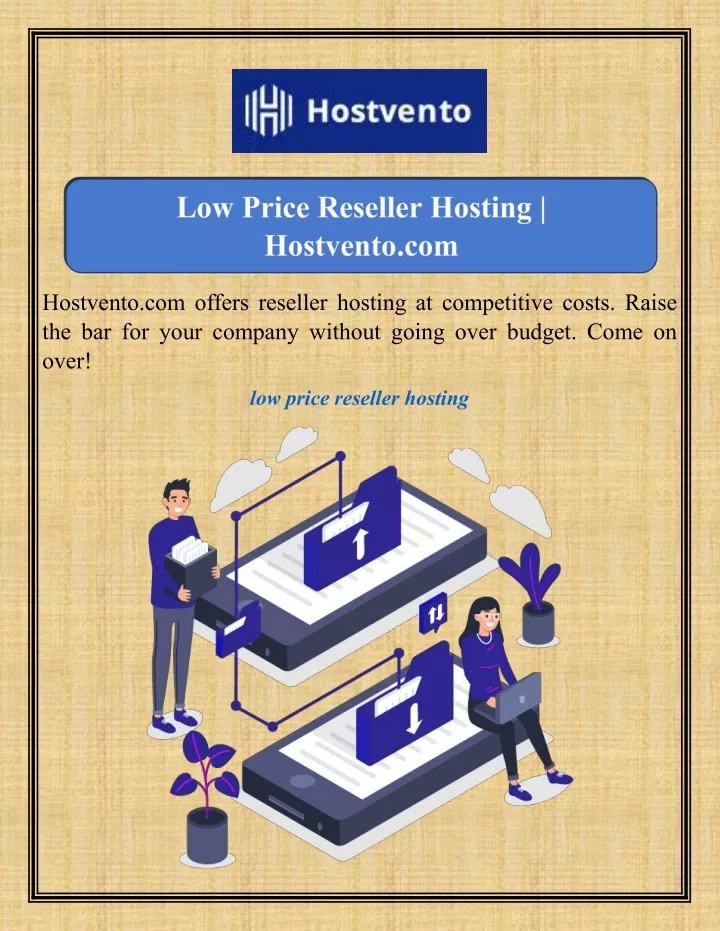 hostvento com offers reseller hosting