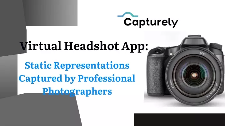 virtual headshot app static representations