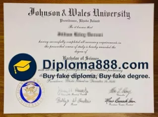 How to order fake Johnson & Wales University diploma?