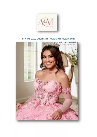 Prom dresses Queens NY | www.aym-couture.com