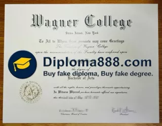 How to order fake Wagner College degree certificate?