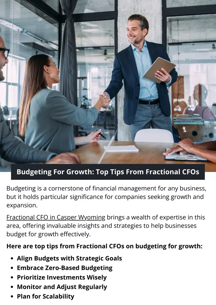 budgeting for growth top tips from fractional cfos