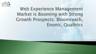 Web Experience Management Market