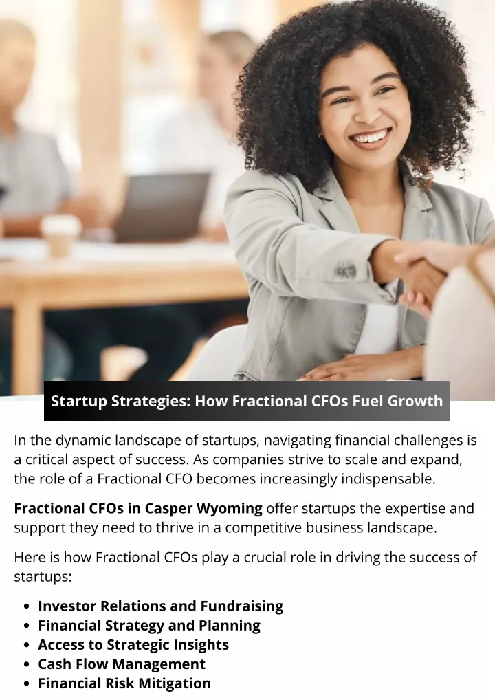 startup strategies how fractional cfos fuel growth