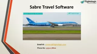 Sabre Travel Software