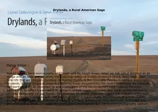 [PDF]❤️DOWNLOAD⚡️ Drylands, a Rural American Saga