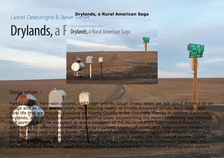 drylands a rural american saga