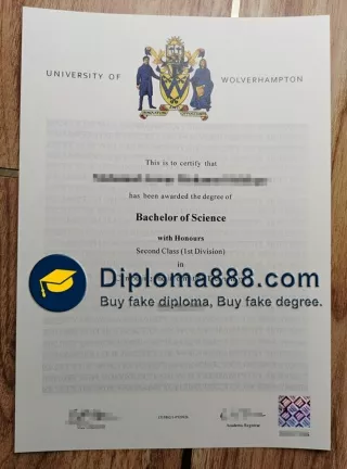 How to order fake University of Wolverhampton diploma?