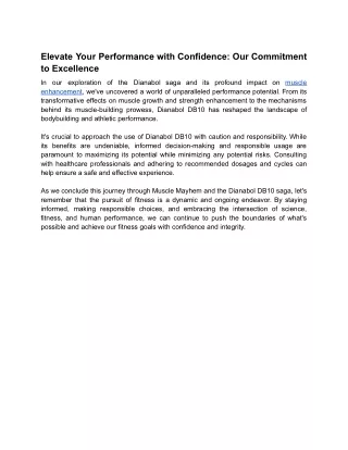 Elevate Your Performance with Confidence_ Our Commitment to Excellence