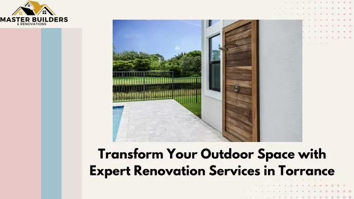 transform your outdoor space with expert
