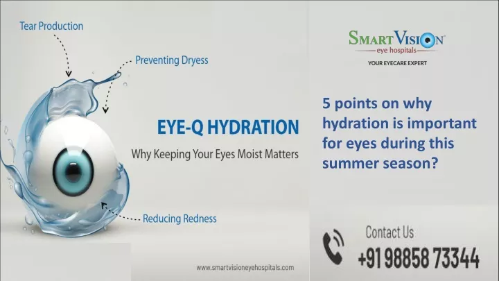 5 points on why hydration is important for eyes