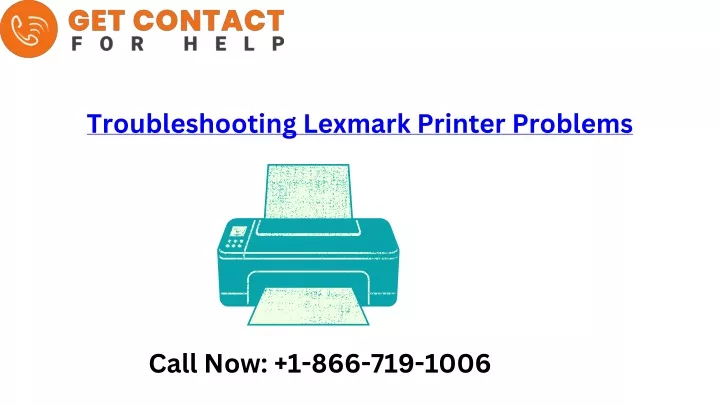 troubleshooting lexmark printer problems