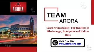 #1 Top Realtors in Mississauga, Brampton and Halton Hills