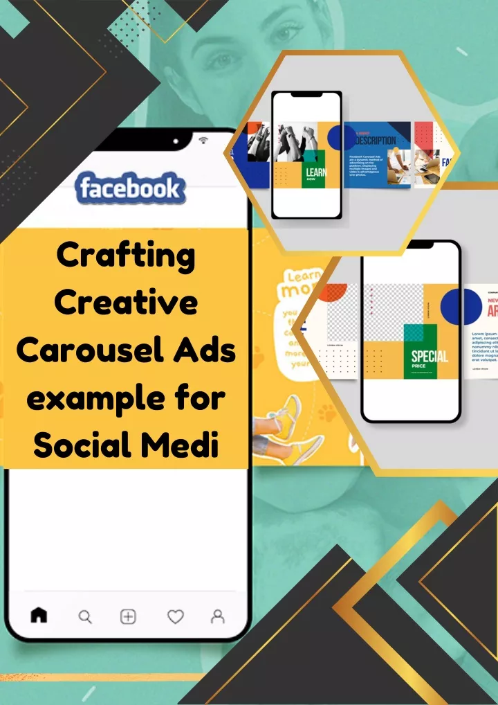 crafting creative carousel ads example for social