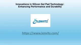 Innovations in Silicon Gel Pad Technology Enhancing Performance and Durability