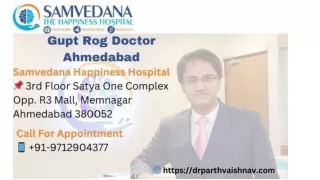 Gupt Rog Doctor Ahmedabad | Dr. Parth Vaishnav