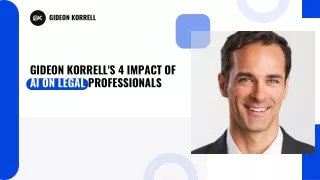 Gideon Korrell's 4 Impact of AI on Legal Professionals
