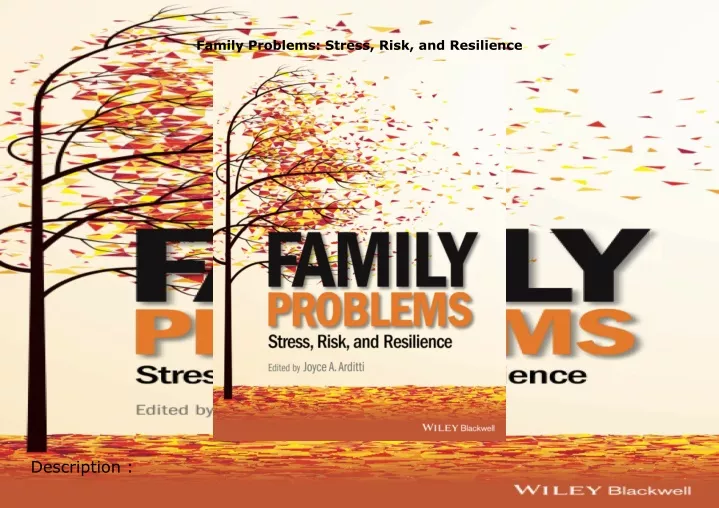 family problems stress risk and resilience