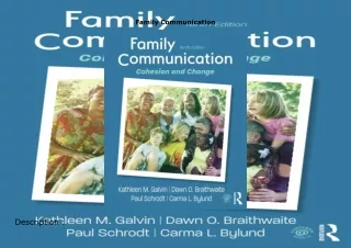 ⚡️PDF/READ❤️ Family Communication