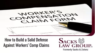 How to Build a Solid Defense Against Workers’ Comp Claims In Los Angeles