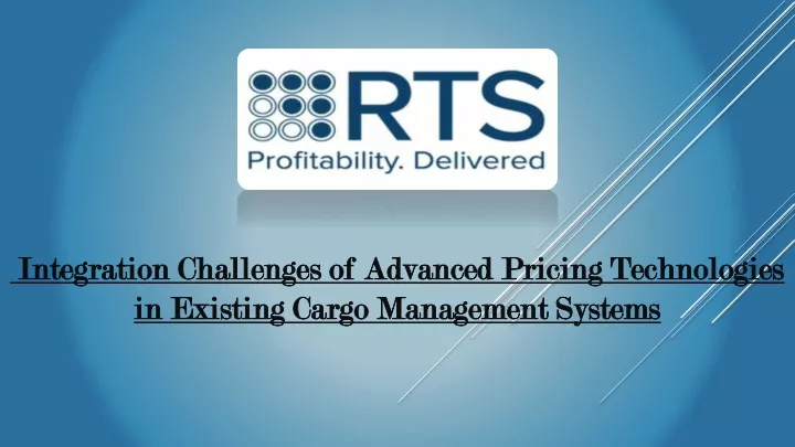 integration challenges of advanced pricing