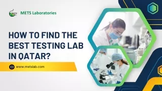 How to Find Best Testing Lab in Qatar