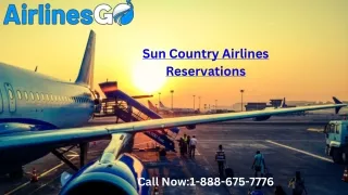 Sun Country Airlines Reservations
