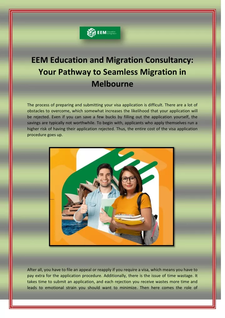 eem education and migration consultancy your