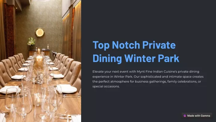 top notch private dining winter park