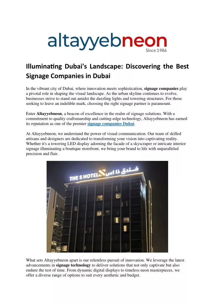 illuminating dubai s landscape discovering