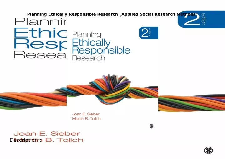 planning ethically responsible research applied