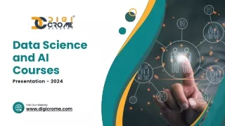 Online Data Science and AI Courses: Explore Digicrome's AI Course for Guaranteed