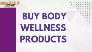 Buy Body Wellness Products