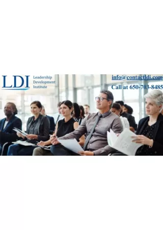 Unlock Your Leadership Potential Elevate Your Skills with LDI Training!