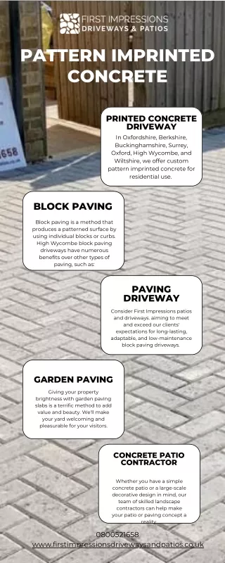 Imprinted Concrete Driveway Problems in Surrey