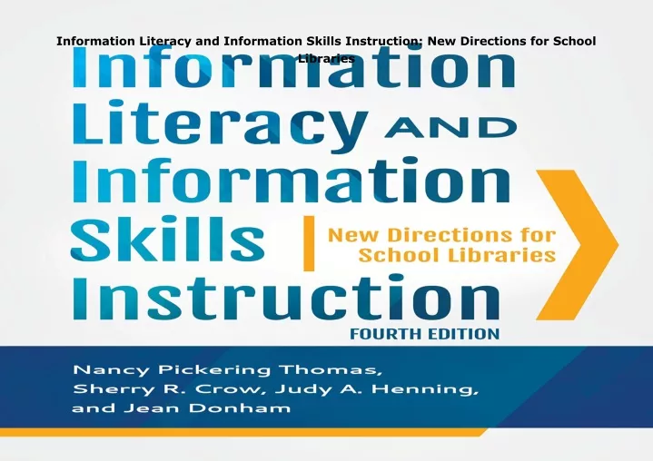 information literacy and information skills