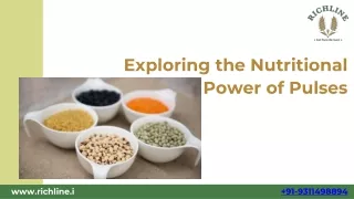 Exploring the Nutritional Power of Pulses