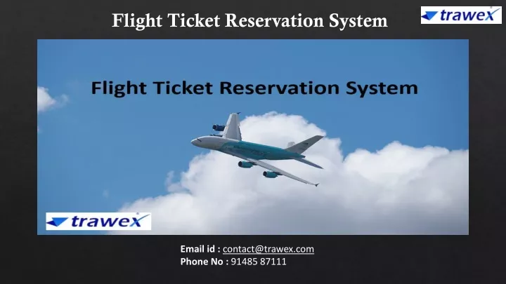 flight ticket reservation system