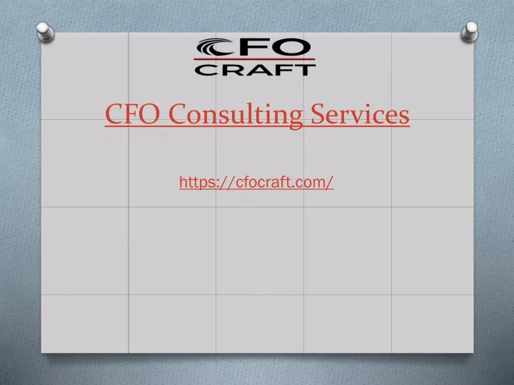cfo consulting services