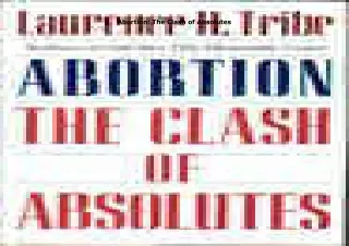 ⚡️PDF/READ❤️ Abortion: The Clash of Absolutes