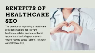 Benefits of Healthcare SEO | North Rose Technologies