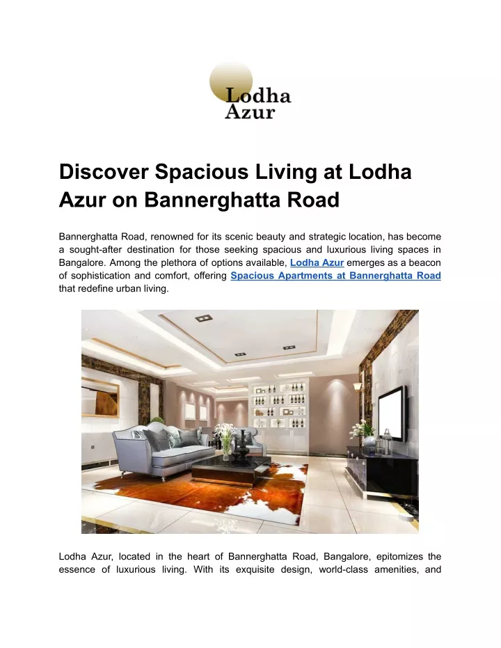 discover spacious living at lodha azur